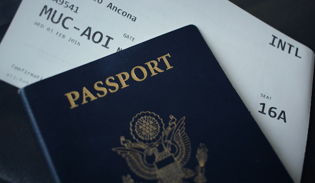 Passport on documents – student visa documents checklist