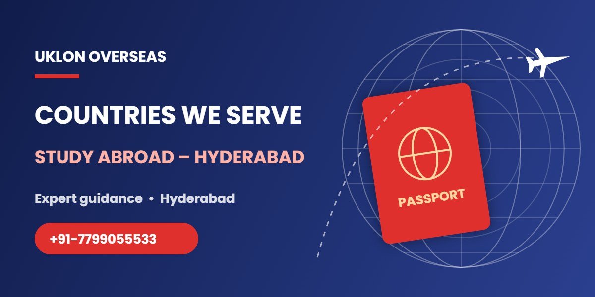 Study abroad consultants in Hyderabad – countries served by UKLON