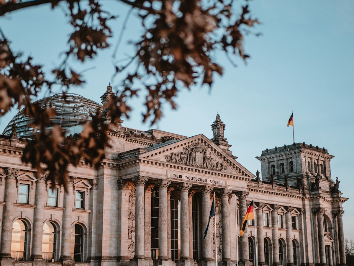 Reichstag building in Berlin – study in Germany for Indian students
